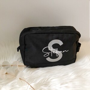 Große Kulturtasche Mann personalisiert | Geschenke für Ihn | Geschenkidee Männer  | Kulturbeutel | Vatertag | Valentinstag | Reisen | Urlaub
