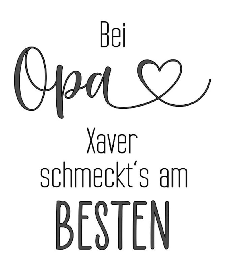 Personalisierte Kochschürze Leinen Oma Opa Mama Papa Geschenk Bild 6