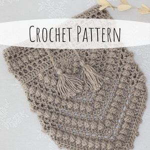 Crochet PATTERN // Stone Path Cowl // Crochet Cowl // Neck Warmer // Scarf // Handmade Cowl // Bandana Cowl
