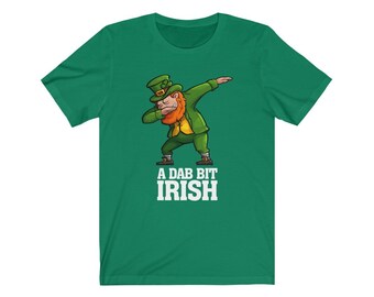 Camiseta A Dab Bit Irish St. Patricks Day
