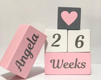 5er Set Personalisiertes Namensschild|Baby Cube|Baby Würfel|Holz Buchstabenblock|Holz Kinderzimmer Kind Namensschild|Baby Cube Geschenk|Neue Mama Geschenk