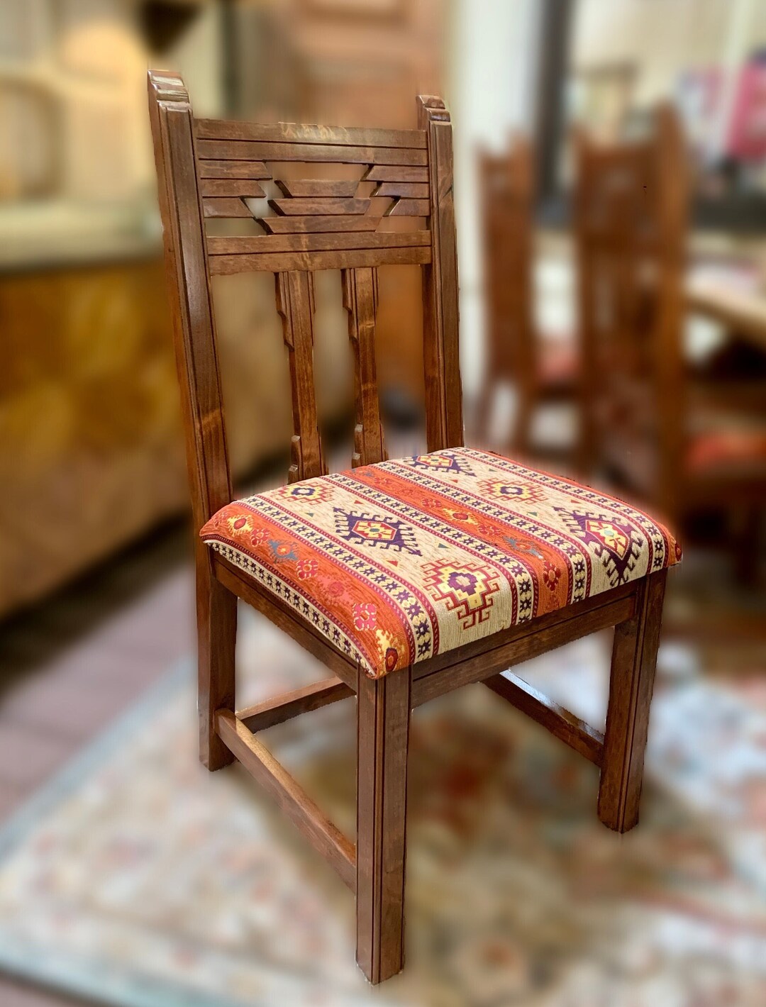 Southwest style dining chairs hotsell