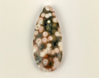 Ocean Jasper -- major orbs and druzy cavities