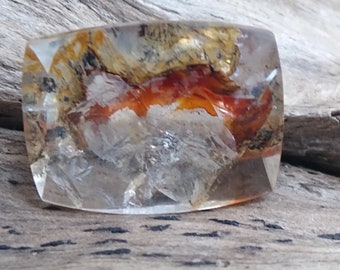 Rectangular Faceted Dendritic Quartz