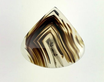 Montana Banded Agate Cabochon