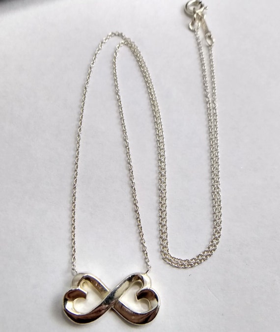 Paloma picasso double loving heart pendant deals