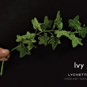 Crochet Ivy (Hedera)- Crochet Pattern