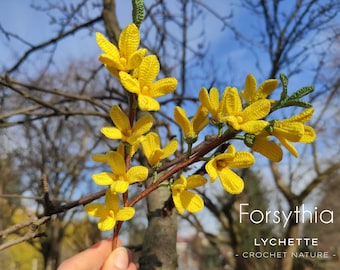 Crochet Forsythia - Crochet Flower Pattern