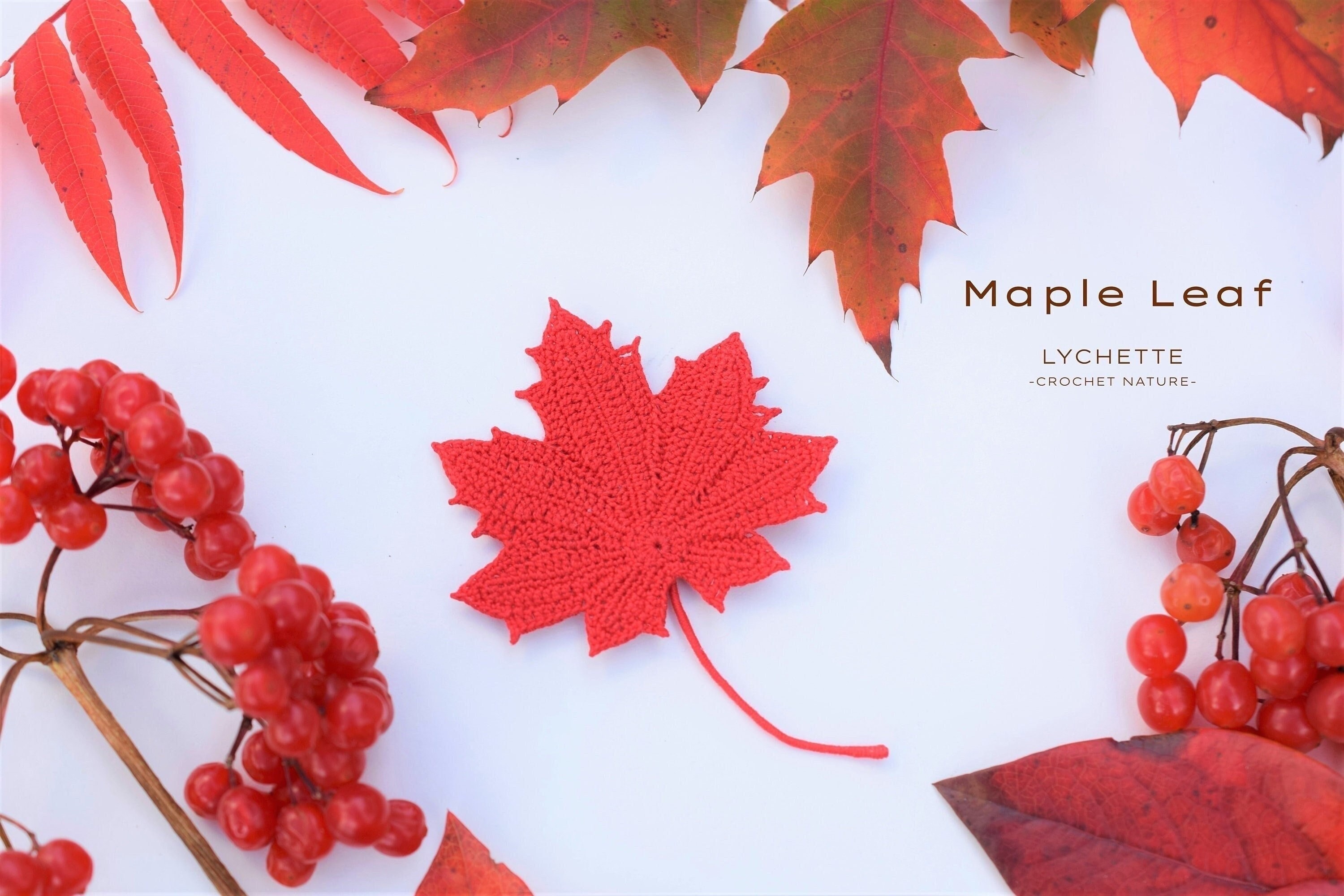 Crochet Maple Leaves Pattern