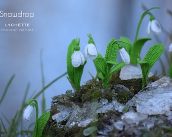 Crochet Snowdrop - Crochet Flower Pattern