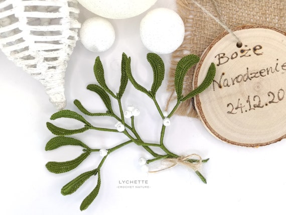 かぎ針編みのヤドリギ、クリスマスヤドリギ、ヤドリギのかぎ針編み