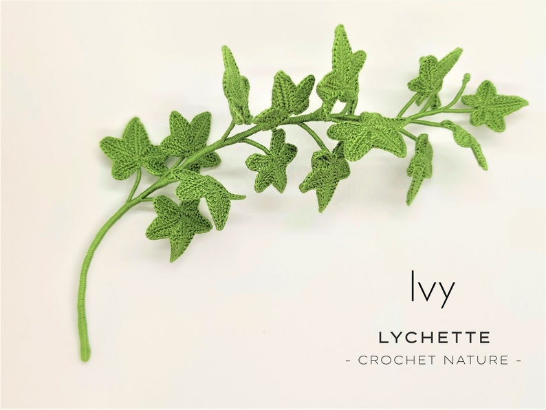 Crochet Ivy Hedera Crochet Pattern image 6