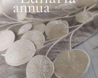 Häkelmuster für Lunaria, Häkelpflanze