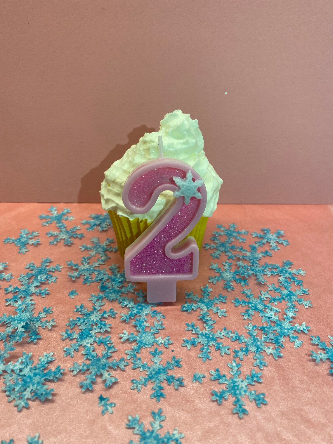 Frozen birthday candle anniversary candle custom candle Etsy