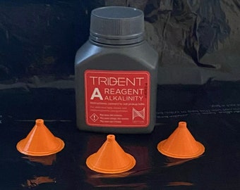3D Printed Trident Reagent Guide - Set of 3