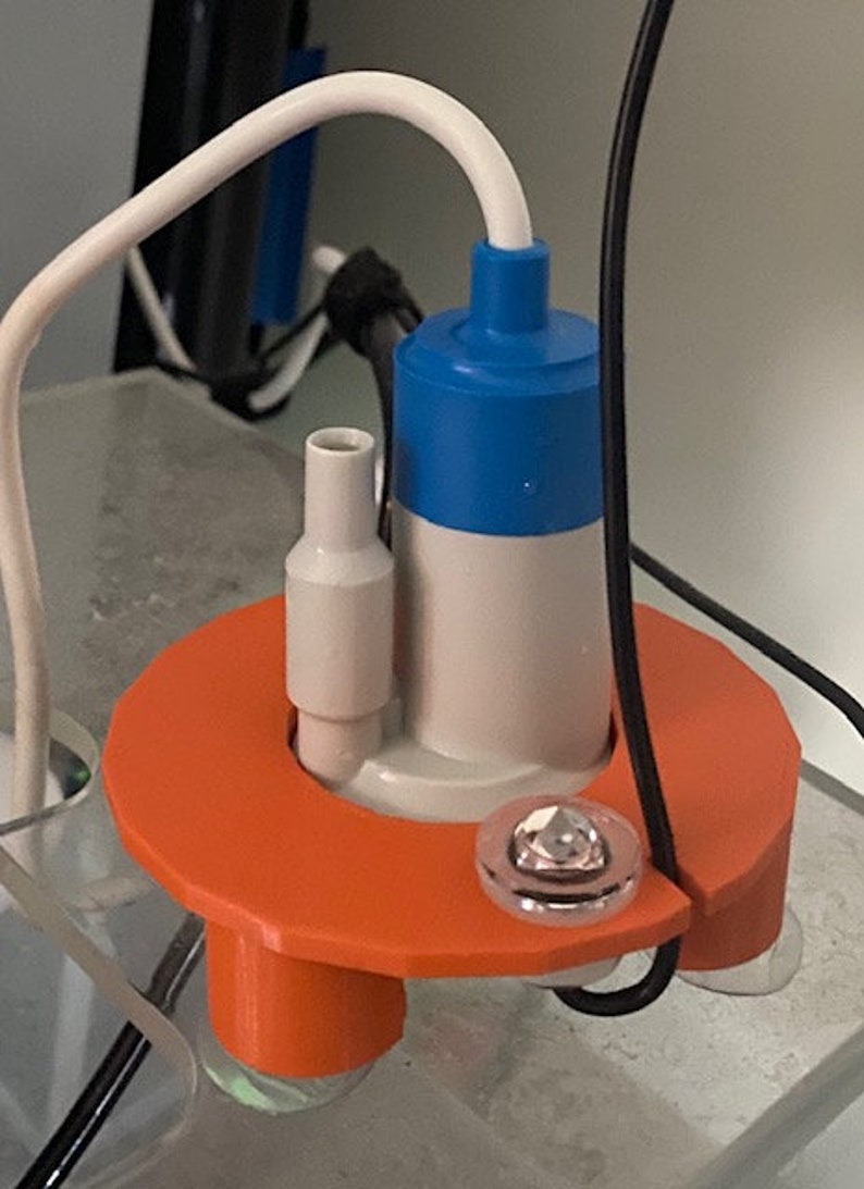 3D Printed-Tunze Osmolator Pump Stand w/ optional sensor image 1