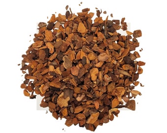1 oz. Sassafras Root Bark c/s cut and sifted (sassafras albidum)