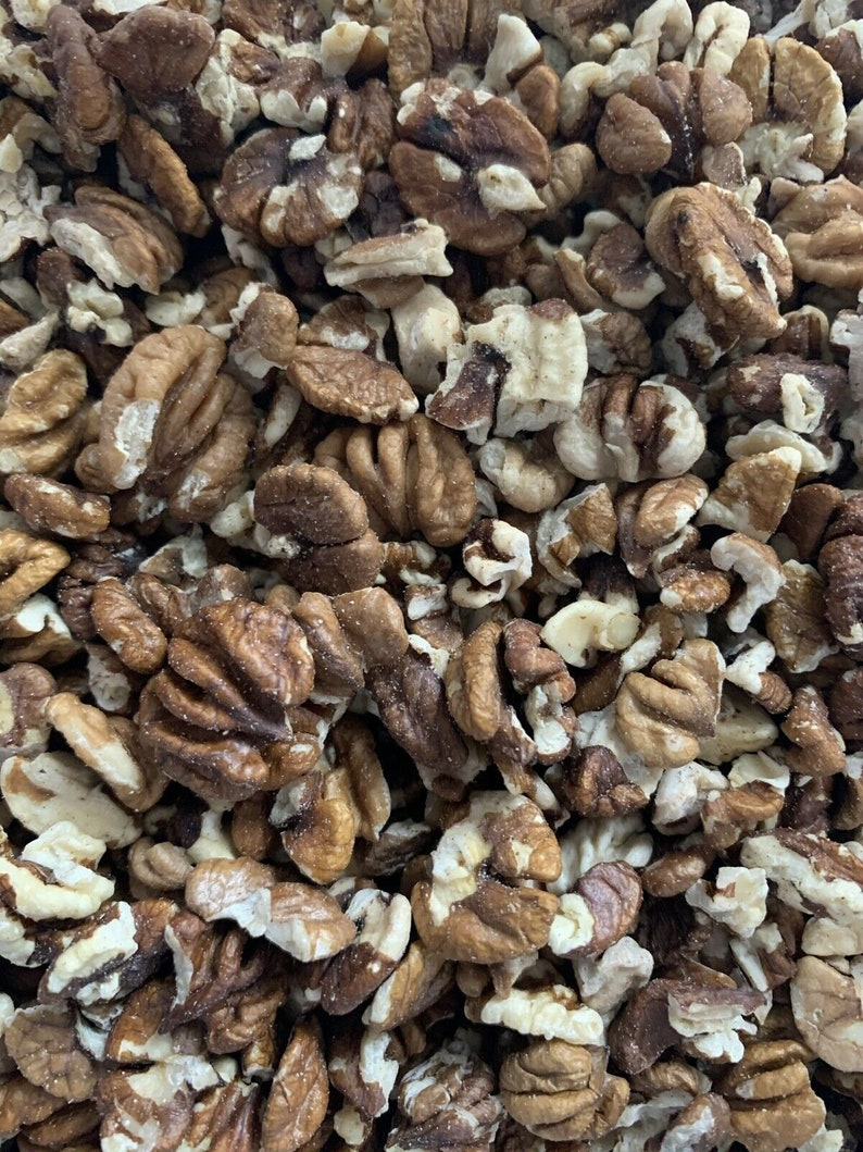 Hickory Nuts Shelled Pieces Meat Vacuum Sealed Wisconsin Shagbark