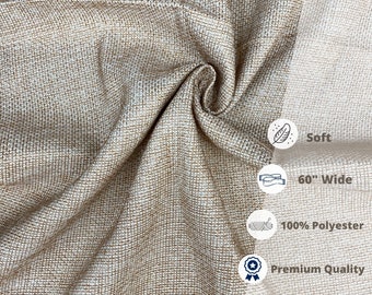 Elegant faux burlap fabric Faux Burlap Etsy