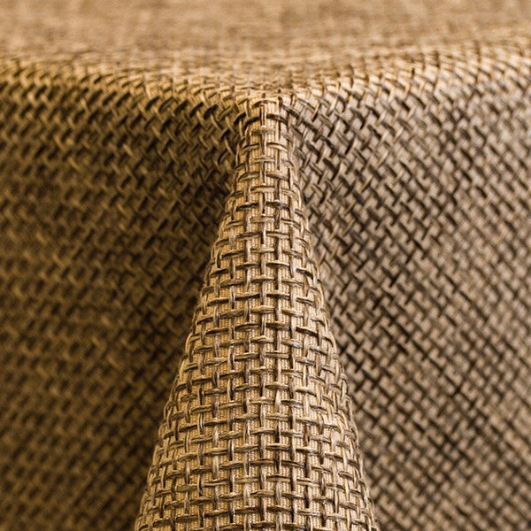 Polyester Faux Burlap 60" Wide for costumes, linens, crafts, decor, natural and jute look - BY THE YARD (25 colors)