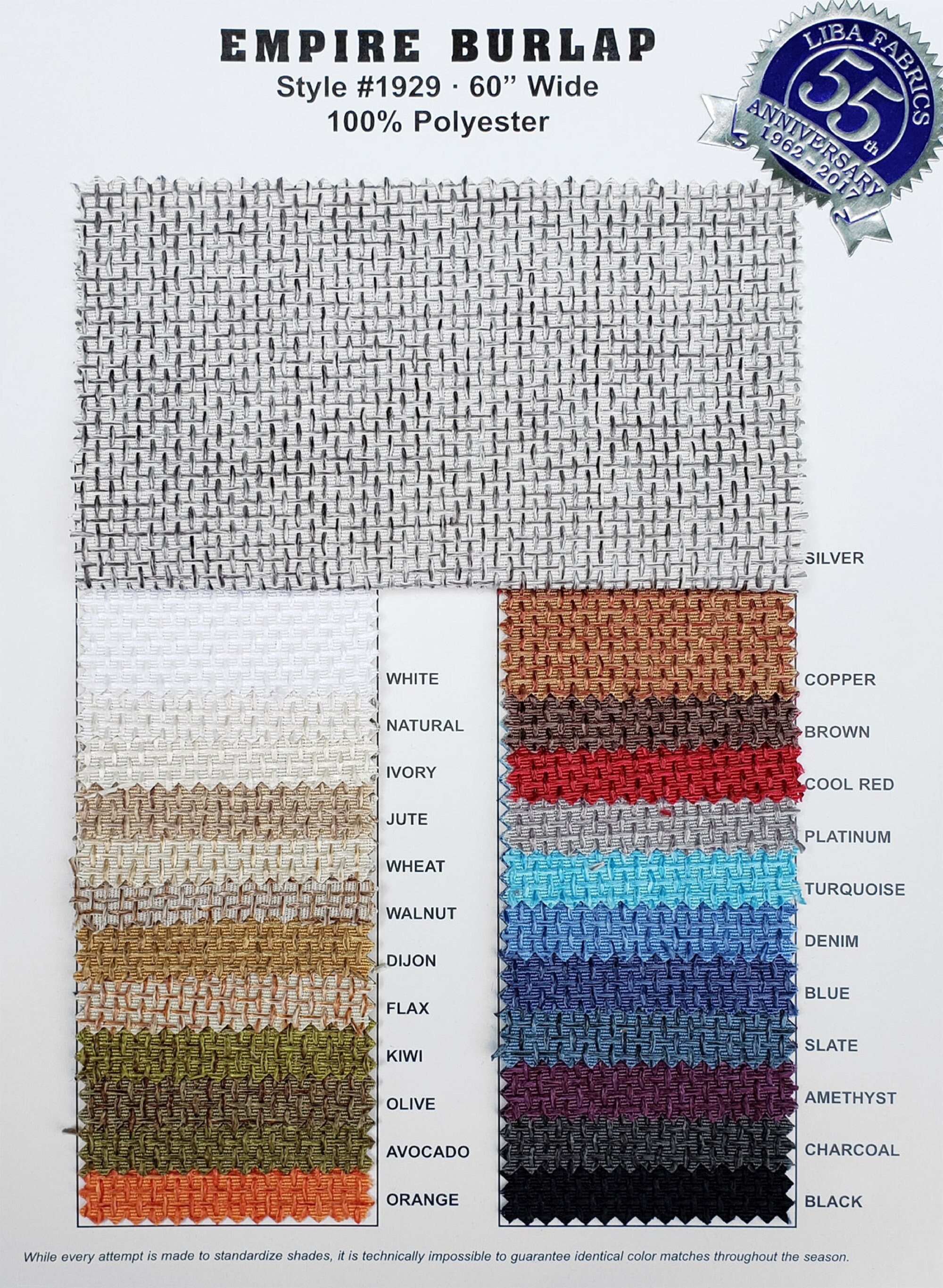 Poly Faux Burlap Fabric by Yard Wheat Polyester Faux Burlap Etsy