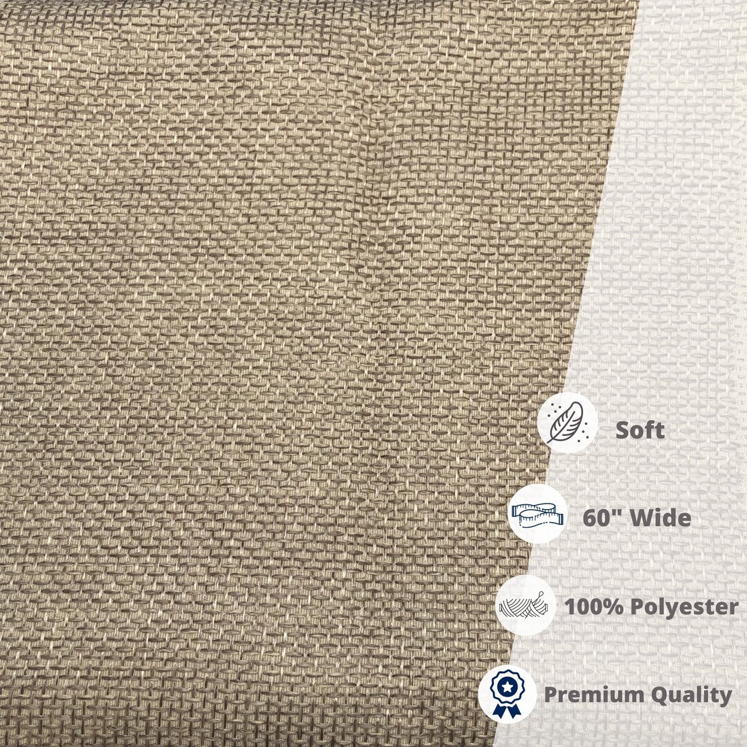 Poly Faux Burlap Fabric Jute Polyester Faux Burlap Fabric Jute Look ...
