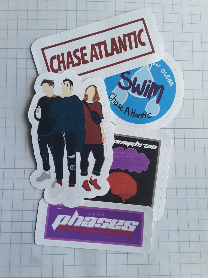 Chase Atlantic / Chase Atlantic Merch / Chase Atlantic Sticker | Etsy
