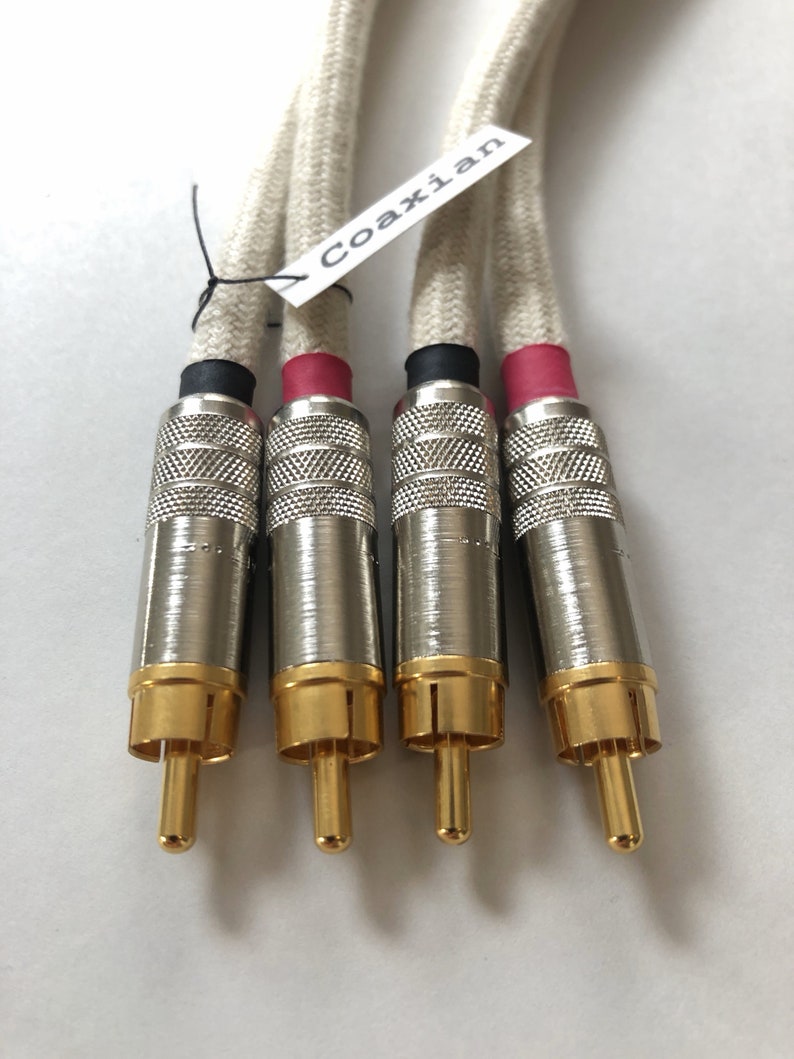 Short Custom RCA Cables The Natural Made to Etsy