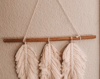 Wild Boho Feather / Wandbehang