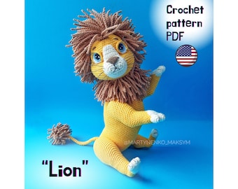 Crochet Lion / amigurumi pattern