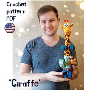 Giraffe Häkelanleitung Amigurumi Pdf Anleitung Safari Tiere Plüschtiere