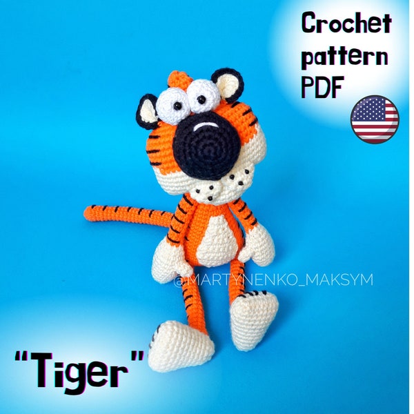 Tiger crochet pattern amigurumi