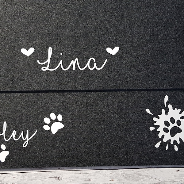 Food bowl mat, feeding bowl mat, place mat, felt mat, non-slip dog cat