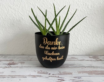 Danke das du mir beim wachsen geholfen hast Geschenk für Erzieher und Erzieherinnen