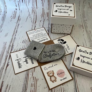 Schwangerschaft verkünden Geschlecht Du wirst Oma/Opa/Tante/Onkel/Großeltern