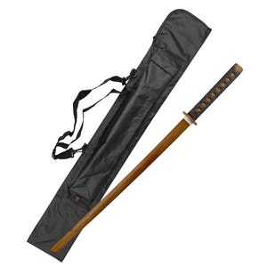 39&quot; Brown Bokken Wooden Sword Japanese Kendo Katana Wood Training Boken Daito