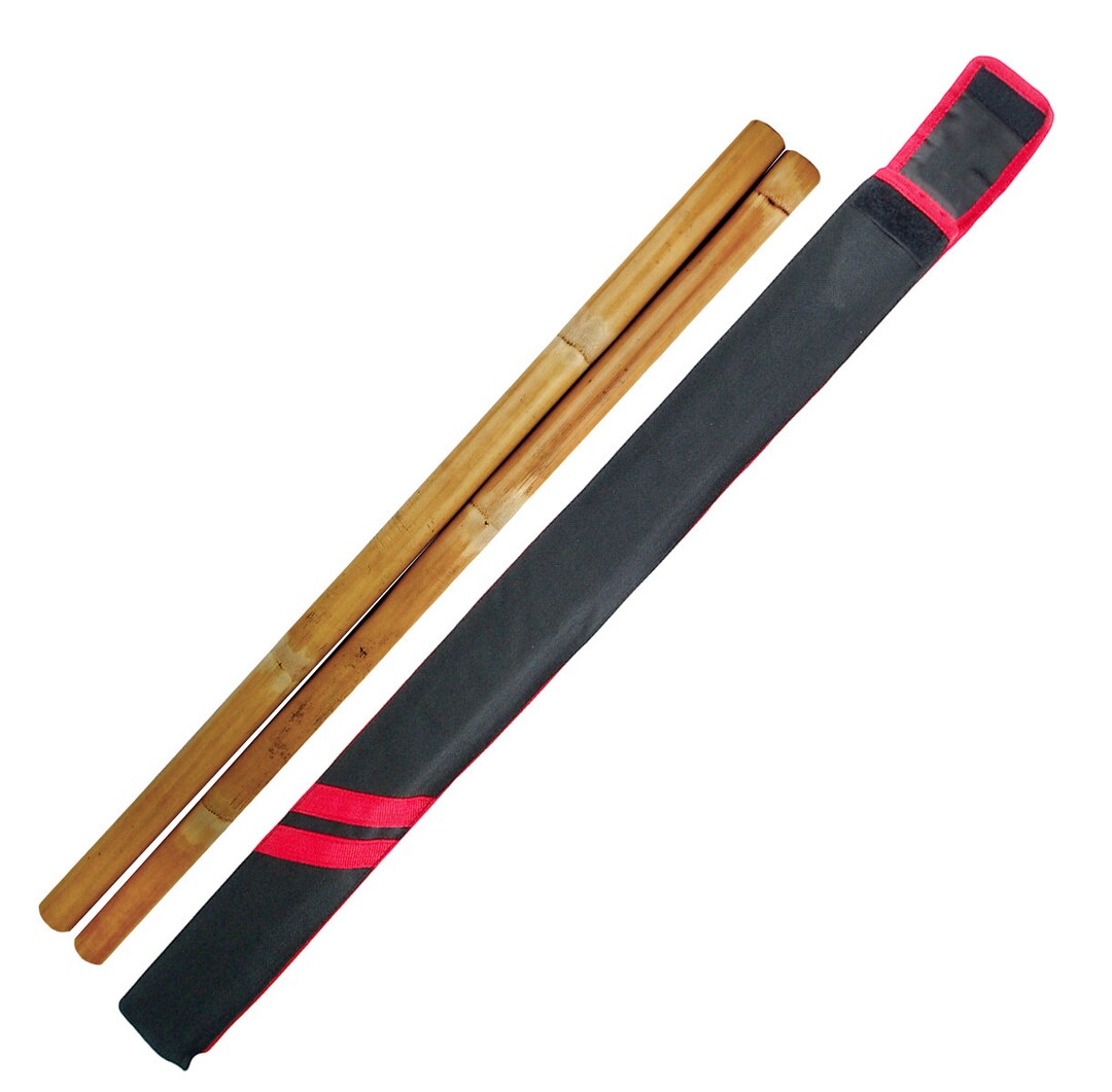 Escrima Sticks Pair From 26 to 30 Skin on Rattan Sricks Kali Arnis