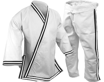 Karate Uniform Master Grandmaster Gi 12 oz Heavyweight Cotton Martial Arts Tang Soo Do gi