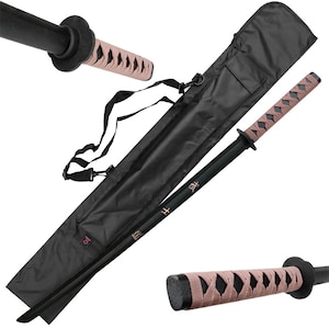 40&quot; Bokken Sword Bushido Engraved Japanese Kendo Katana Wooden Samurai Sword