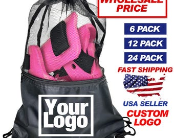 Mesh Bag Sling Bag, Breathable backpack Equipment Bag Sport Gym Bag Custom Logo
