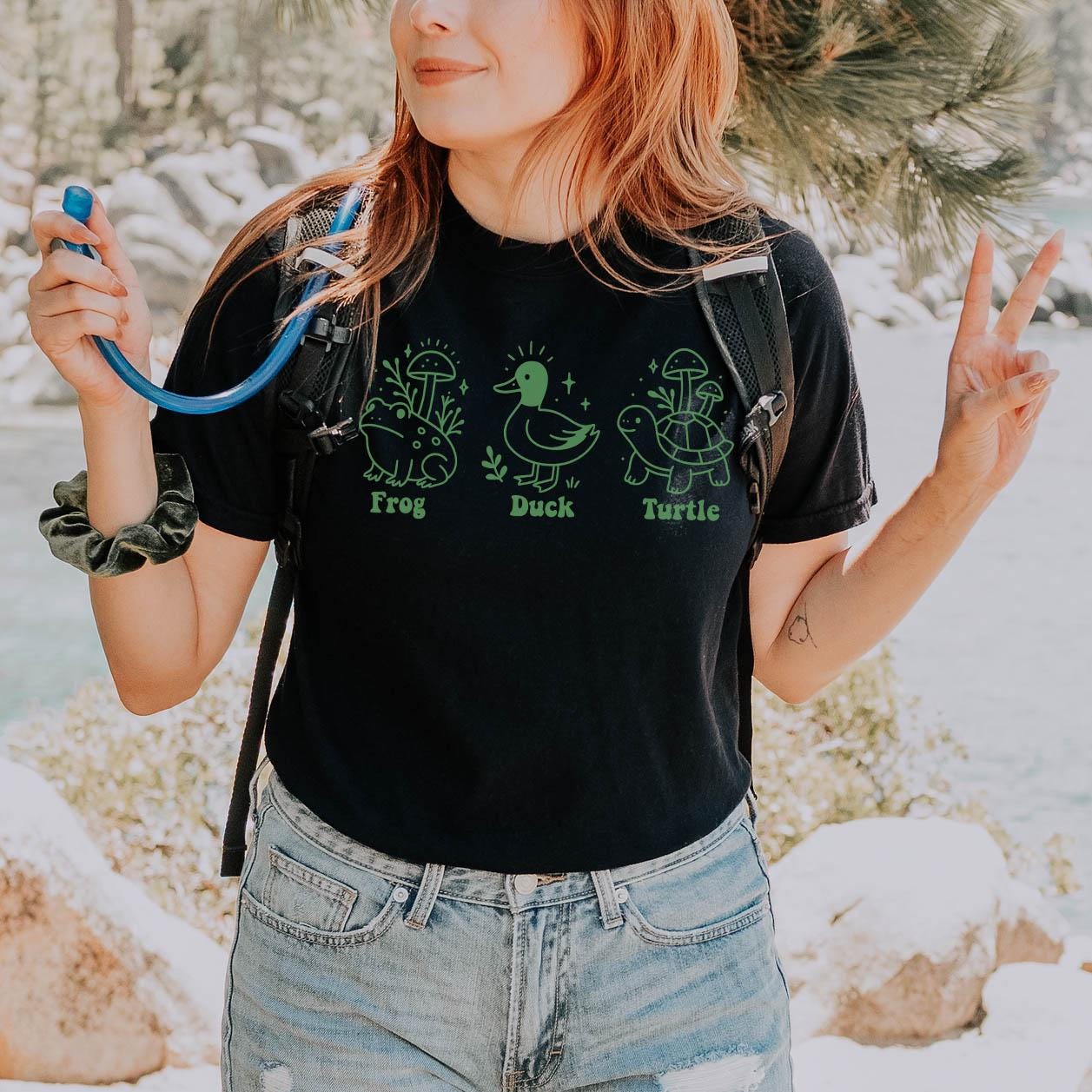 Subtle FDT Shirt Frog Duck Turtle Shirt Anti Trump Shirt