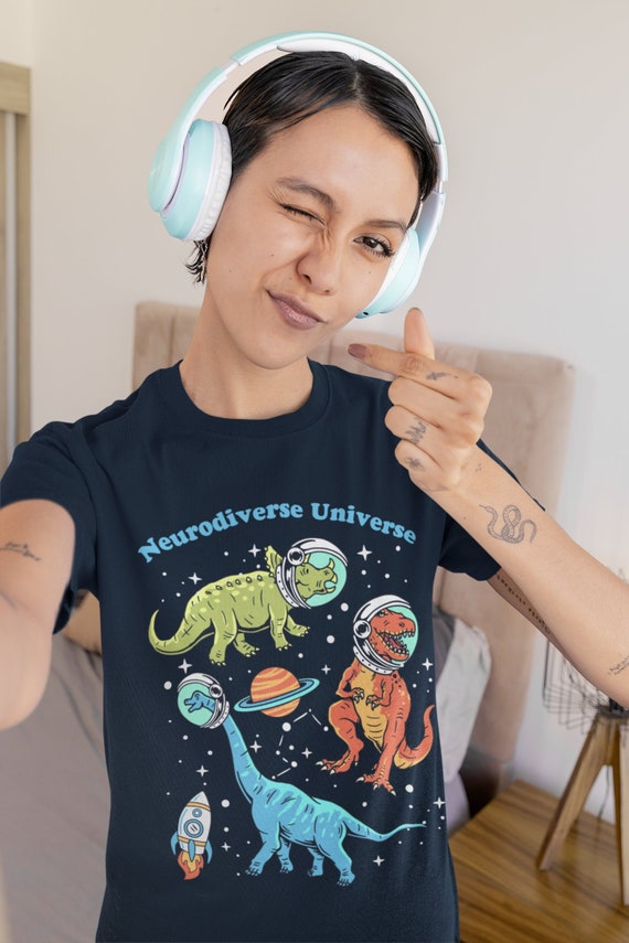 Neurodiversity Shirt, Autism Dinosaur Shirt Neurodiversity Shirt, Autism Dinosaur Shirt