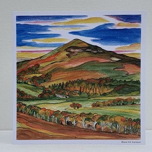 Black Hill, Earlston ( de la acuarela original )