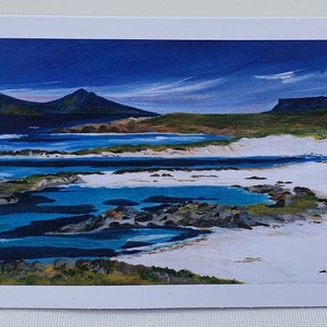 Sanna Bay, Ardnamurchan ( van een origineel schilderij )