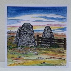 Tres hermanos, Selkirk (de una acuarela original)