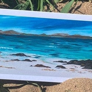 Triagh Ban, Iona ( from original painting )