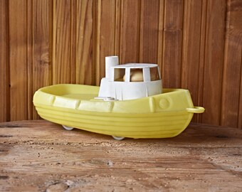 large plastic toy boat