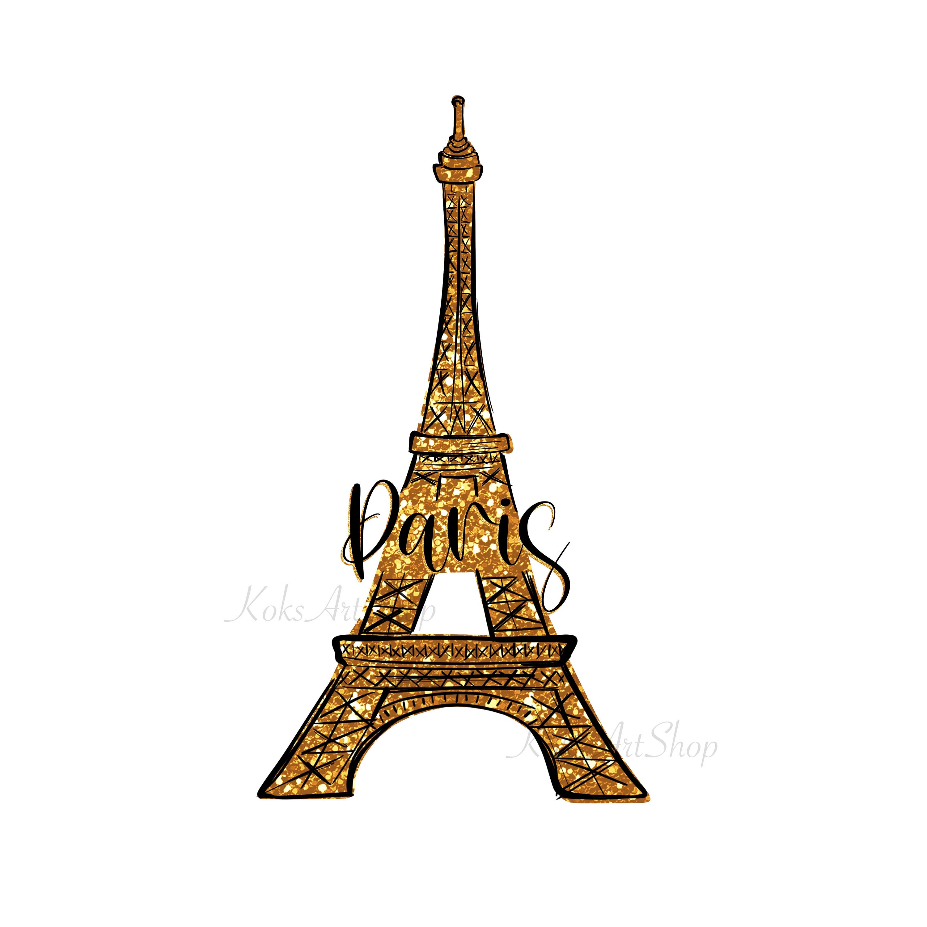 Vintage French PARIS Eiffel Tower Gold Lapel Pin, Enamel Pin, Pinback