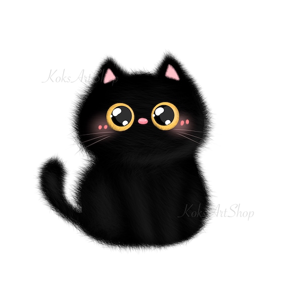 peeking cute black cat wallpaper background inspo
