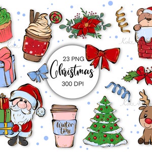 Weihnachtscliparts, Weihnachten PNG, Weihnachten 2022, Weihnachtsaufkleber, Weihnachtsdekor, Weihnachtskarte, Weihnachtspostkarte, Weihnachtsmuster